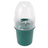 Portable Juicer Cup Multifunctional Rechargeable Small 4 Blades Blender Fruit Mixing Machine for Home 260ml Green