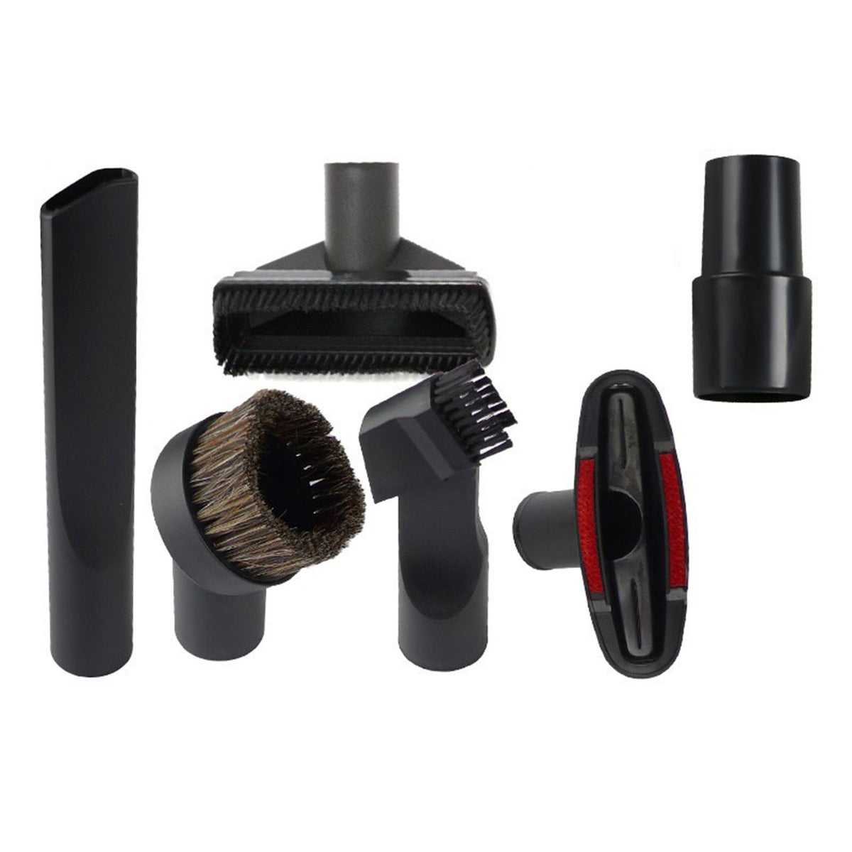 Vacuum Cleaner Accessories Replacement Brush Nozzle Vacuum Cleaning Kit for Floor Sofa Car 6pcs