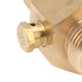 G1/2 14 CO2 Cylinder Refill Adapter 5000psi Maximum Pressure Brass M18x1.5 Refill CO2 Tank Valve Adapter Black - Extra Image