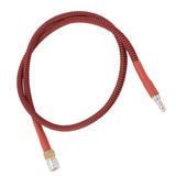 8mm CO2 Filling Bottle Hose 36inch Low Pressure Hose Strong Sealing Red Black Wrapped Hose for CO2 Filling Cylinder
