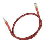 8mm CO2 Filling Bottle Hose 36inch Low Pressure Hose Strong Sealing Red Black Wrapped Hose for CO2 Filling Cylinder - Extra Image