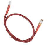 8mm CO2 Filling Bottle Hose 36inch Low Pressure Hose Strong Sealing Red Black Wrapped Hose for CO2 Filling Cylinder - Extra Image