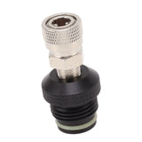 CO2 Tank Female Adapter Leakage Proof Stainless Steel Aluminum Alloy 8mm G1/2 14 Hose Quick Connect Female Fitting