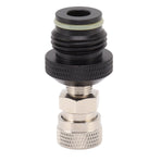 CO2 Tank Female Adapter Leakage Proof Stainless Steel Aluminum Alloy 8mm G1/2 14 Hose Quick Connect Female Fitting