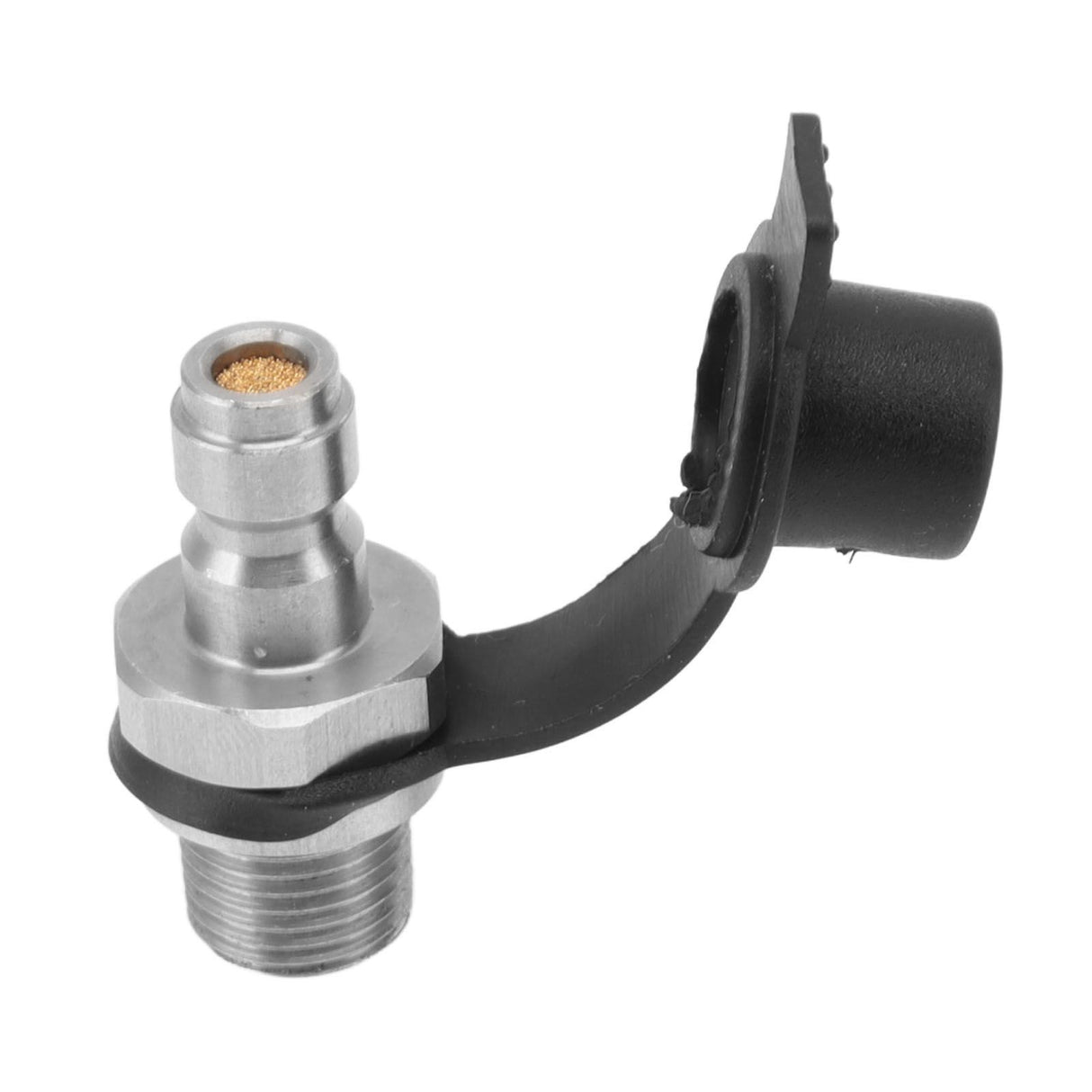 Male Thread CO2 Tank Refill Valve Connector 1/8NPT CO2 Cylinder Refill Valve Plug Adapter for Replacement