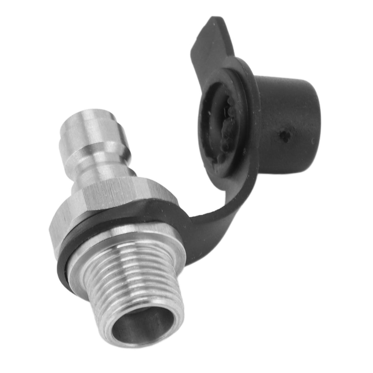 Male Thread CO2 Tank Refill Valve Connector 1/8NPT CO2 Cylinder Refill Valve Plug Adapter for Replacement