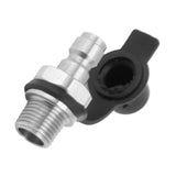Male Thread CO2 Tank Refill Valve Connector 1/8NPT CO2 Cylinder Refill Valve Plug Adapter for Replacement