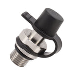 CO2 Cylinder Refill Adapter 3/8 24unf CO2 Tank Refill Adapter Carbon Dioxide Bottle Connector - Top-Down View