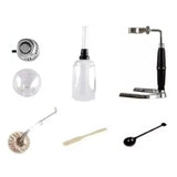 Hand Brewed Coffee Maker Siphon Type Stainless Steel Base Classic Coffee Machine for Home Office