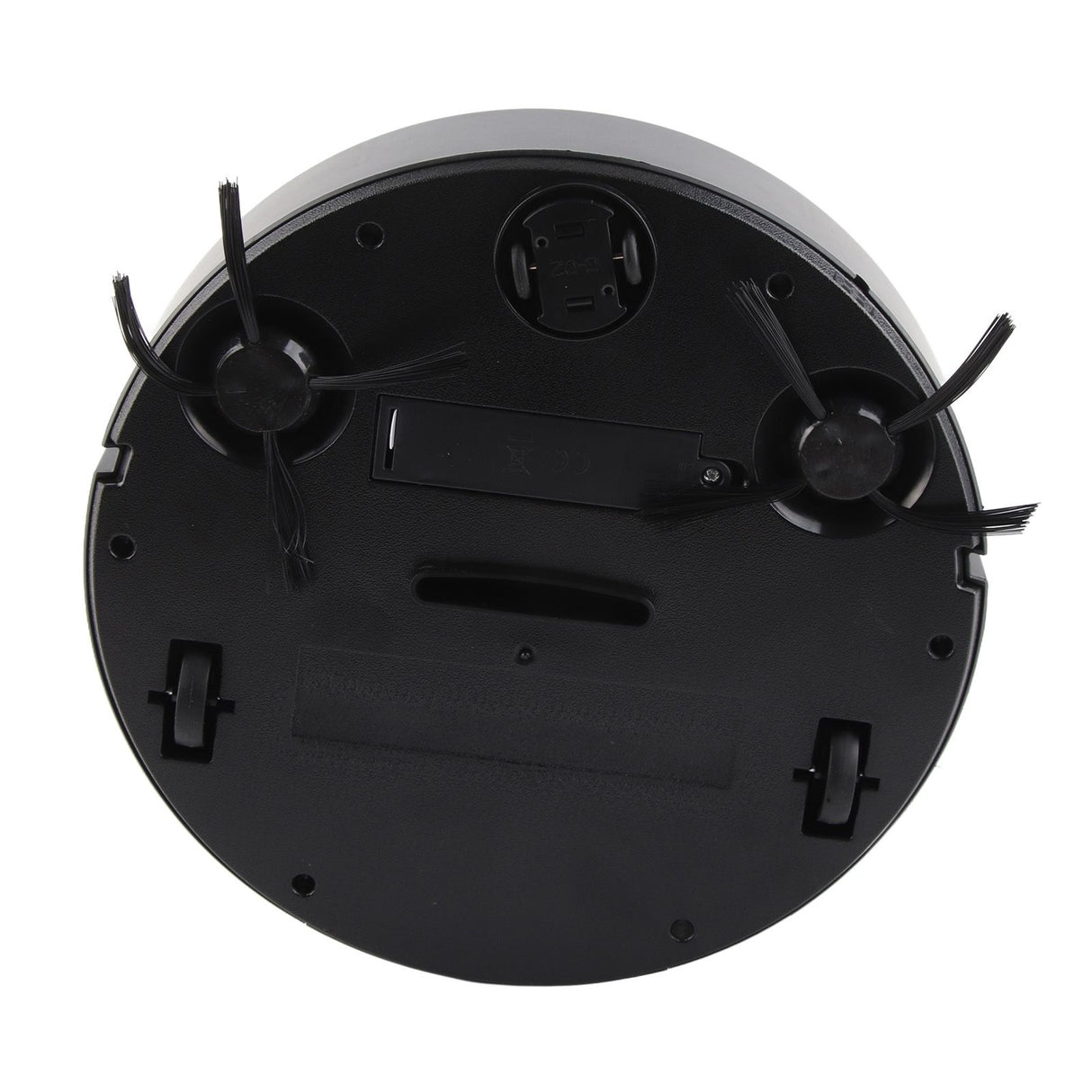 Robot Vacuum Cleaner 3 in 1 Rechargeable Low Noise Intelligent Mop Robot Sweeper for Hair Dust Debris Black