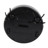 Robot Vacuum Cleaner 3 in 1 Rechargeable Low Noise Intelligent Mop Robot Sweeper for Hair Dust Debris Black