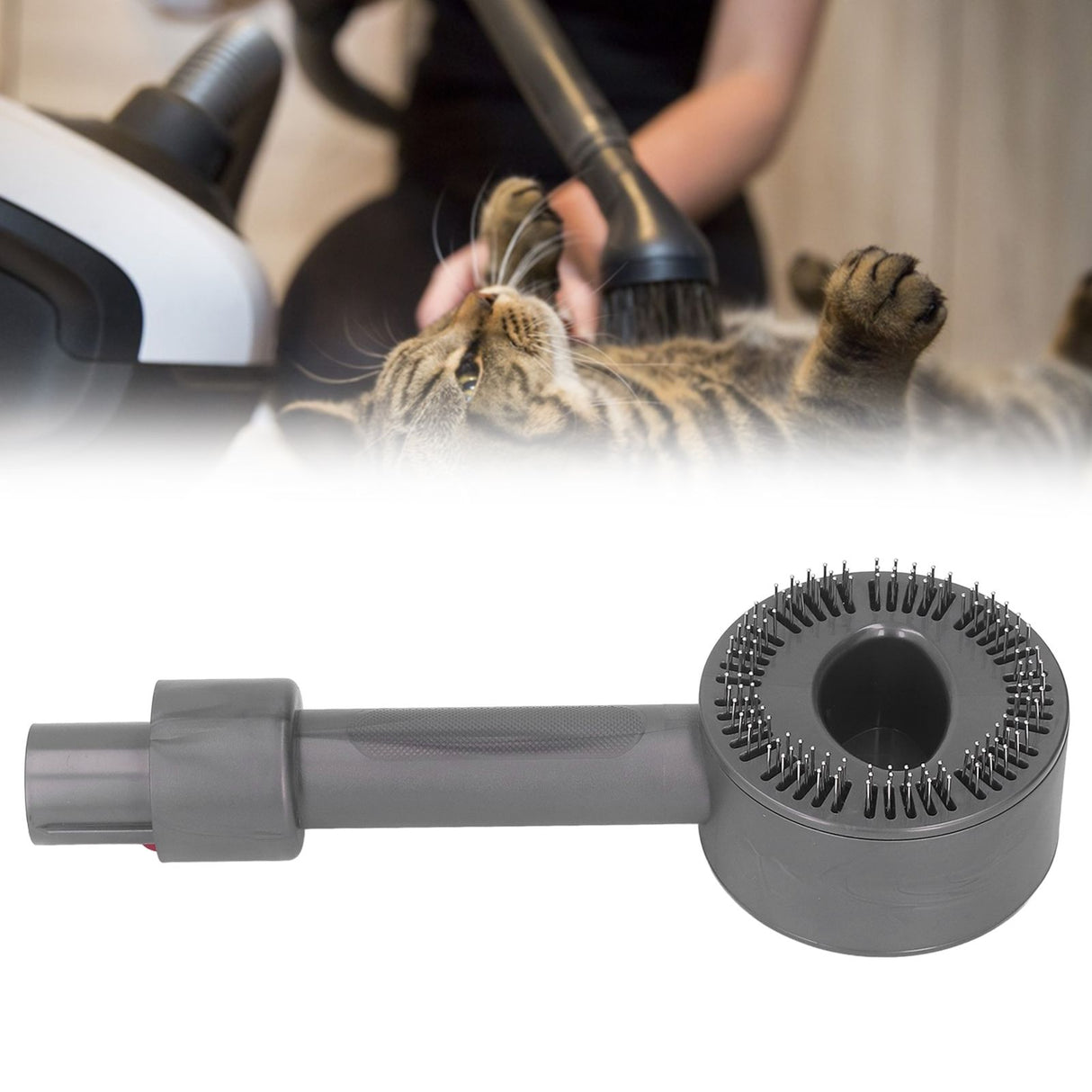 Dog Grooming Brush ABS Pet Vacuum Brush Attachment Replacement Part for V7 V8 V10 V11 Vacuum Cleaner