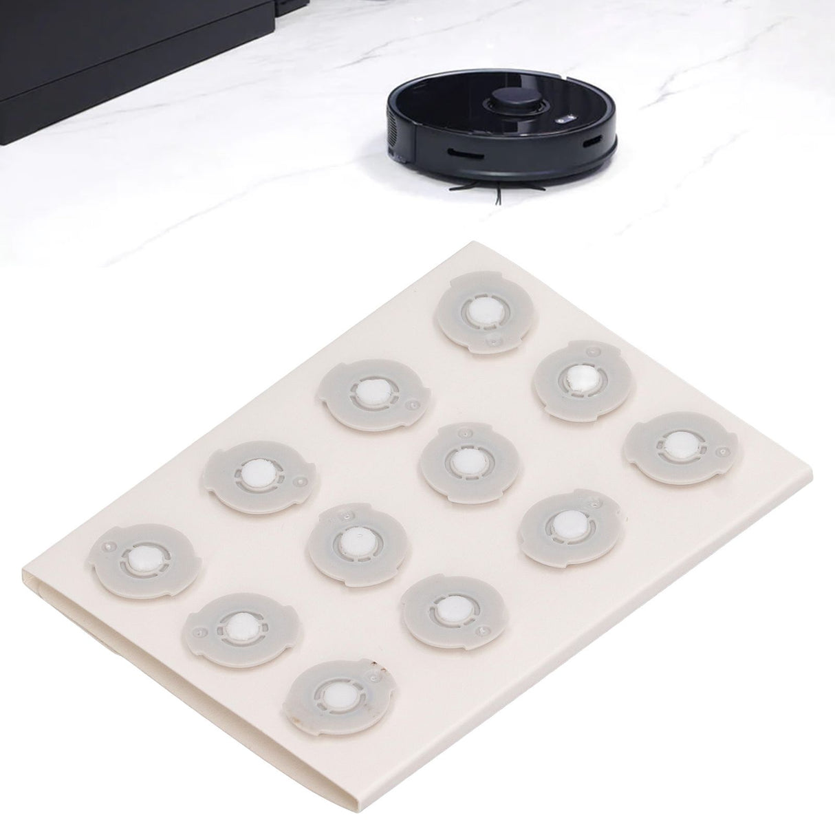 12Pcs Robot Vacuum Water Tank Filter Filtering Element for XV 11 XV 12 XV 14 XV 21
