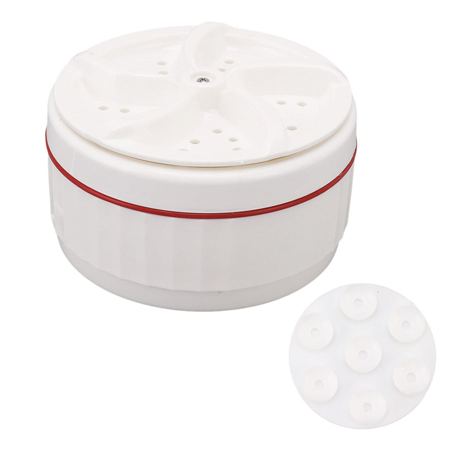 Small Washing Machine 50 Seconds Forward Reverse Cleaning Automatic Power Off Ultrasonic Turbine Washing Machine 27W