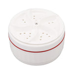 Small Washing Machine 50 Seconds Forward Reverse Cleaning Automatic Power Off Ultrasonic Turbine Washing Machine 27W