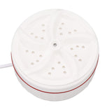 Small Washing Machine 50 Seconds Forward Reverse Cleaning Automatic Power Off Ultrasonic Turbine Washing Machine 27W