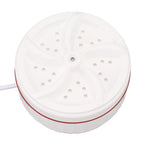 Small Washing Machine 50 Seconds Forward Reverse Cleaning Automatic Power Off Ultrasonic Turbine Washing Machine 27W