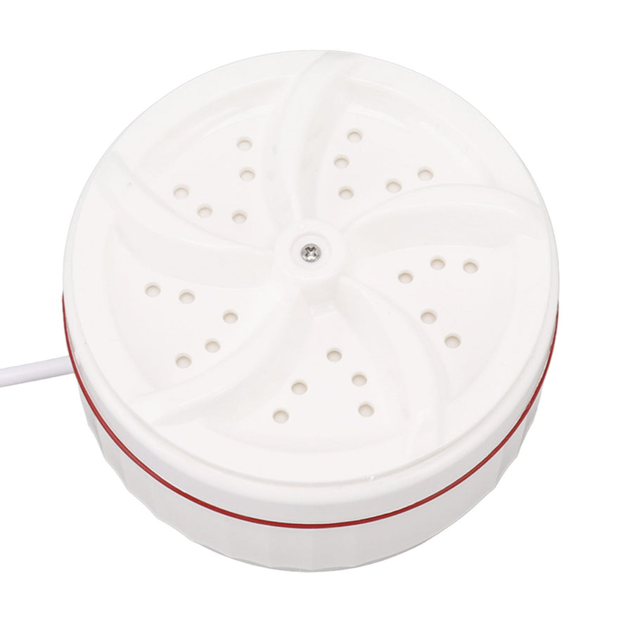 Small Washing Machine 50 Seconds Forward Reverse Cleaning Automatic Power Off Ultrasonic Turbine Washing Machine 27W
