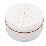 Small Washing Machine 50 Seconds Forward Reverse Cleaning Automatic Power Off Ultrasonic Turbine Washing Machine 27W - 45-Degree Angle