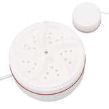 Small Washing Machine 50 Seconds Forward Reverse Cleaning Automatic Power Off Ultrasonic Turbine Washing Machine 27W - Low Angle