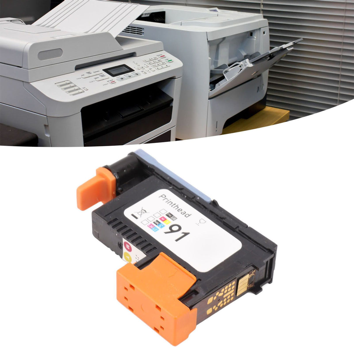 Printer Print Head Lightweight Rust Proof Colorfast Smooth Printing Fit for HP Designjet Z6100 Z6100ps