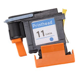Printer Print Head Cyan Color ABS Lightweight Colorfast Rustproof Printhead for HP Designjet 100 110 111 500 510 800 813 - Front View
