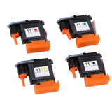 4 Pcs Printhead Printer Head Magenta Black Cyan Yellow Print Head Replacement for HP Designjet 100 110 111 500 510 800 813 850