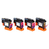 4 Pcs Printhead Printer Head Magenta Black Cyan Yellow Print Head Replacement for HP Designjet 100 110 111 500 510 800 813 850 - Extra Image