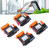 4 Pcs Printhead Printer Head Magenta Black Cyan Yellow Print Head Replacement for HP Designjet 100 110 111 500 510 800 813 850 - Extra Image