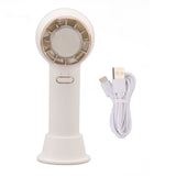 Portable Handheld Fan Semiconductor Cooling USB Rechargeable Battery Operated Hand Fan for Outdoor