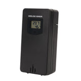 Weather Clock Transparent ABS Wireless Multifunctional Temperature Alarm Clock with Color Screen