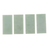 4Pcs Vacuum Pump Vane Blade Sheet for Mobile Milking Machine Vacuum Pump Parts Accessories 100x37x5mm - Close-Up Angle