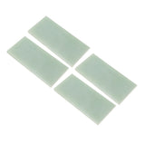 4Pcs Vacuum Pump Vane Blade Sheet for Mobile Milking Machine Vacuum Pump Parts Accessories 120x37x5mm - Low Angle