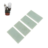 4Pcs Vacuum Pump Vane Blade Sheet for Mobile Milking Machine Vacuum Pump Parts Accessories 120x37x5mm - Extra Image