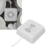 USB Dishwasher Mini Portable Ultrasonic Electrolysis Washing Machine for Sink Household Kitchen Supply White