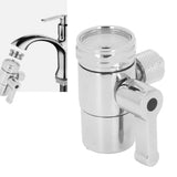 3/8in Faucet Diverter Valve M22 Female Thread Thickened Brass Sink Faucet Splitter for Bathroom Kitchen