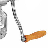 Manual Meat Grinder Aluminum Alloy Hand Crank Meat Vegetable Grinding Machine for Kitchen - Low Angle