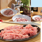 Manual Meat Grinder Aluminum Alloy Hand Crank Meat Vegetable Grinding Machine for Kitchen - Extra Image