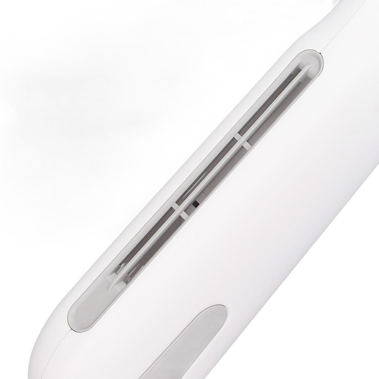 Mini Portable Neck Fan with 3 Wind Speeds Rapid Cooling USB Hanging Neck Electric Fan for Sports Travel Outdoor White