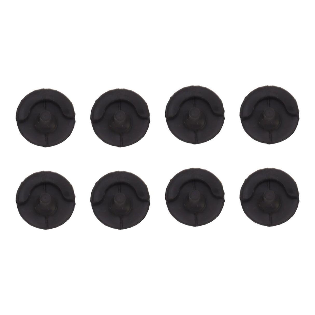 8pcs Fryer Silicone Feet Scratch Proof Round Heat Insulation Kitchen Fryer Tray Feet for Frying Pan Barbecue Pan