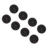 8pcs Fryer Silicone Feet Scratch Proof Round Heat Insulation Kitchen Fryer Tray Feet for Frying Pan Barbecue Pan - Side View