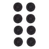 8pcs Fryer Silicone Feet Scratch Proof Round Heat Insulation Kitchen Fryer Tray Feet for Frying Pan Barbecue Pan