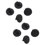 8pcs Fryer Silicone Feet Scratch Proof Round Heat Insulation Kitchen Fryer Tray Feet for Frying Pan Barbecue Pan - Close-Up Angle