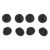 8pcs Fryer Silicone Feet Scratch Proof Round Heat Insulation Kitchen Fryer Tray Feet for Frying Pan Barbecue Pan