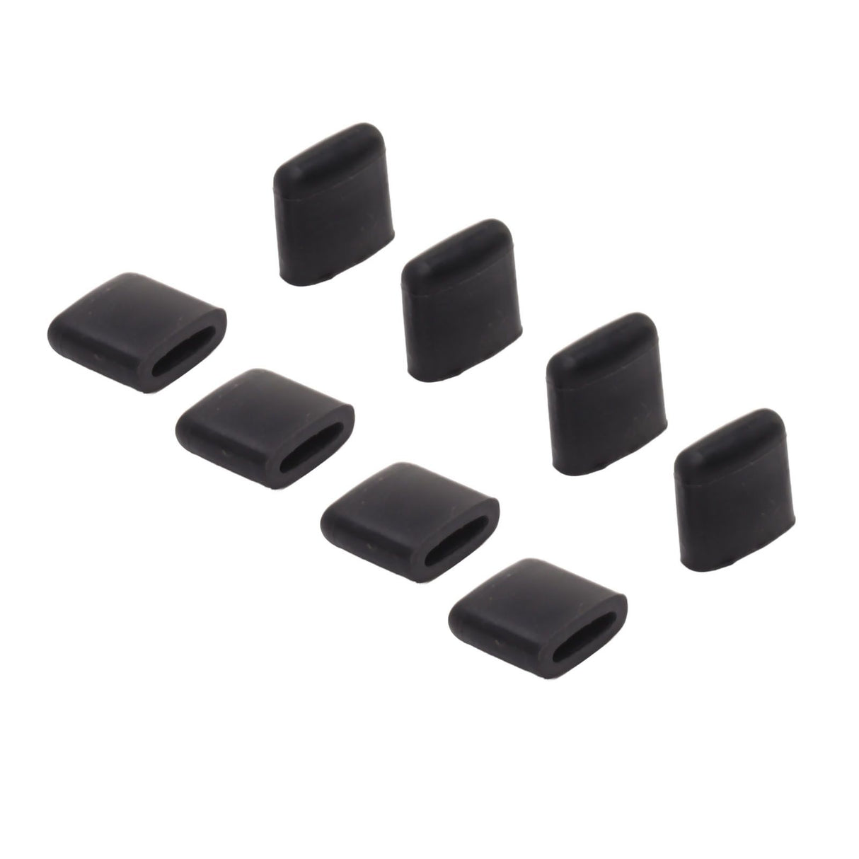 8Pcs Fryer Grill Silicone Feet Silicon Bumpers Portable Anti Scratch Replacement Tips Silicon Tabs for Kitchen Fryer