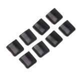 8Pcs Fryer Grill Silicone Feet Silicon Bumpers Portable Anti Scratch Replacement Tips Silicon Tabs for Kitchen Fryer - Top-Down View