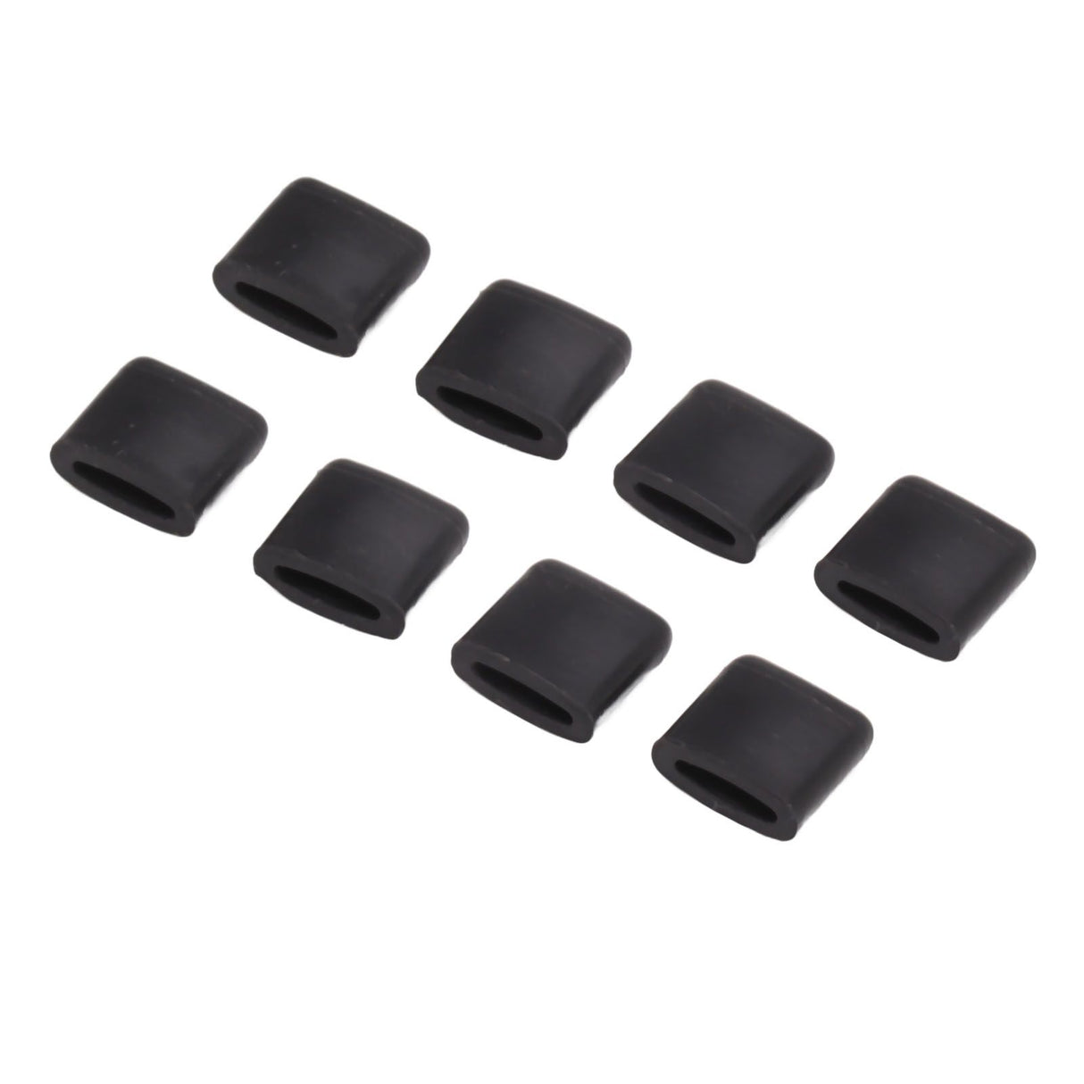 8Pcs Fryer Grill Silicone Feet Silicon Bumpers Portable Anti Scratch Replacement Tips Silicon Tabs for Kitchen Fryer