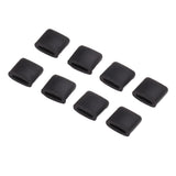 8Pcs Fryer Grill Silicone Feet Silicon Bumpers Portable Anti Scratch Replacement Tips Silicon Tabs for Kitchen Fryer