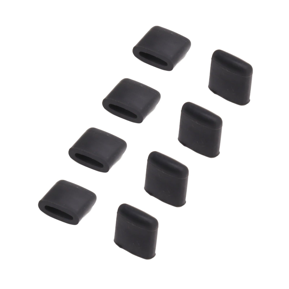 8Pcs Fryer Grill Silicone Feet Silicon Bumpers Portable Anti Scratch Replacement Tips Silicon Tabs for Kitchen Fryer