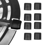 8Pcs Fryer Grill Silicone Feet Silicon Bumpers Portable Anti Scratch Replacement Tips Silicon Tabs for Kitchen Fryer - Extra Image